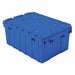 F8960 Attached Lid Ctr Blue Solid Ind Grd Poly