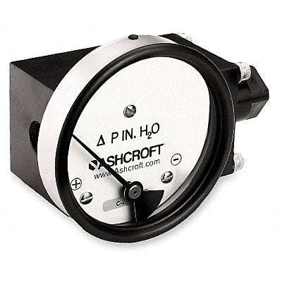 D0749 Pressure Gauge 0 to 25 In H2O