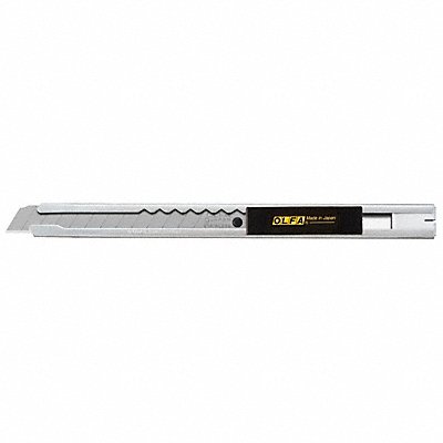 Snap-Off Utility Knife 5 1/4 In Silver