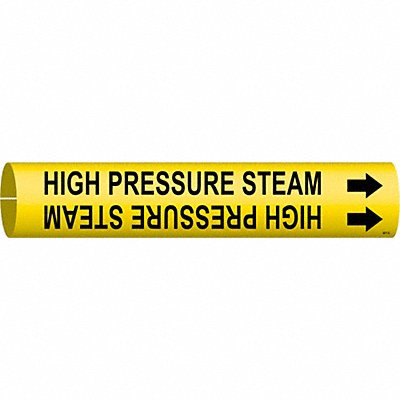 Pipe Marker High Pressure Steam