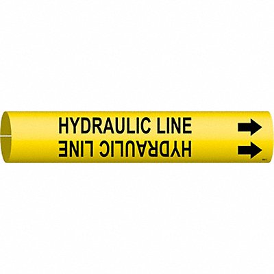 Pipe Marker Hydraulic Line 2 in H 2 in W