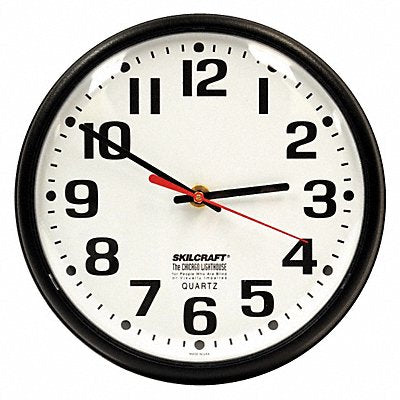 Wall Clock Analog Battery