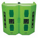 Dual SCBA Storage Cabinet Green