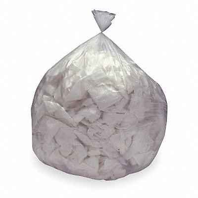 Trash Bag 33 gal Clear PK125