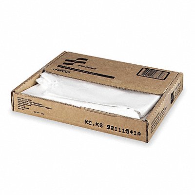 Trash Bag 45 gal Clear PK125