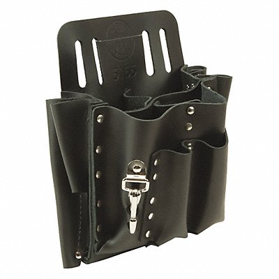 Black Tool Pouch Leather