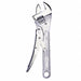 Adj. Wrench Steel Chrome 10 