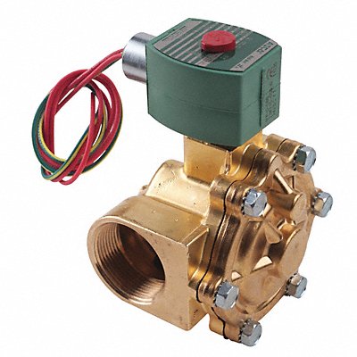 Solenoid Valve Brass NC Air Inert Gas