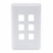 Wall Plate 6 Port