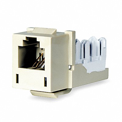 Jack Telco Ivory Rj45