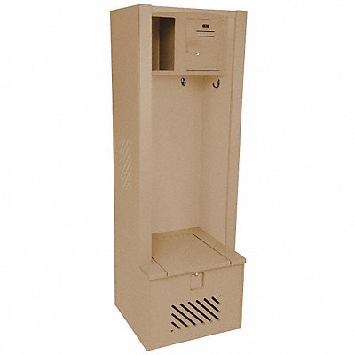 D4675 Gear Locker 1opng Beige Assm