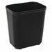 F8449 Wastebasket Rectangular 7 gal Black