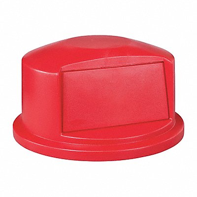 F8894 Trash Can Top Dome Swing Closure Red