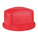 F8894 Trash Can Top Dome Swing Closure Red