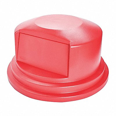 D1933 Trash Can Top Dome Swing Closure Red