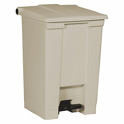 F9109 Step On Trash Can Rectangular 12 gal.