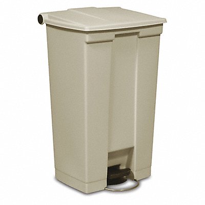 F9093 Step On Trash Can Rectangular 23 gal.