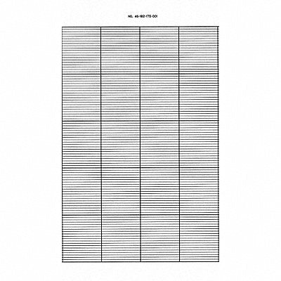 Strip Chart Roll Range None Length 120Ft