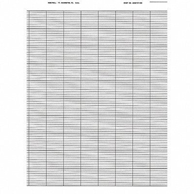 Strip Chart Fanfold Range None 115 Ft