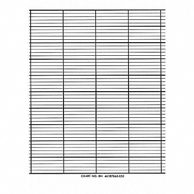 Strip Chart Fanfold Range None 50 Ft