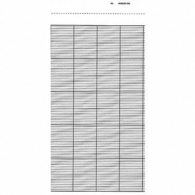 Strip Chart Fanfold Range None 115 Ft