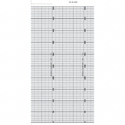 Strip Chart Roll Range 0 to 500 120 Ft