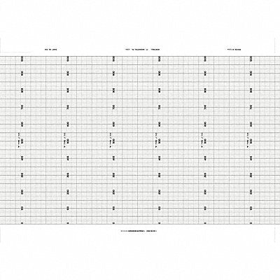 Chart Roll Range 0 to 1000 120 Ft