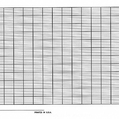 Strip Chart Roll Range None Length 52 Ft