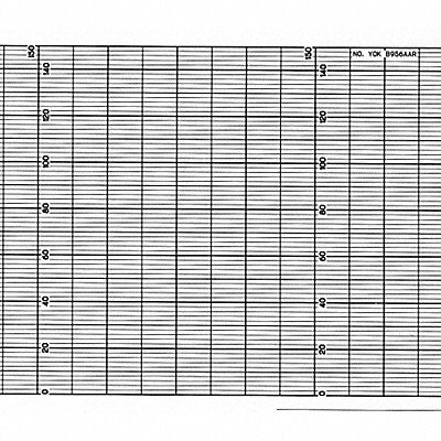 Strip Chart Fanfold Range 0 to 100 66 Ft