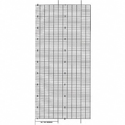 Strip Chart Fanfold Range 0 to 100 99 Ft