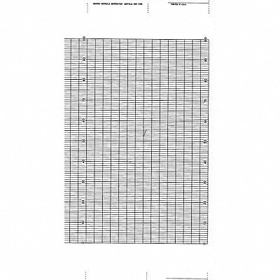 Strip Chart Fanfold Range 0 to 100 99 Ft