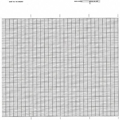 Chart Fanfold Range 0 to 100 99 Ft