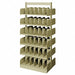 Divider Shelf Double 12 Shelves 20 In