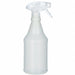 Spray Bottle 16 oz 6 7/8 H White