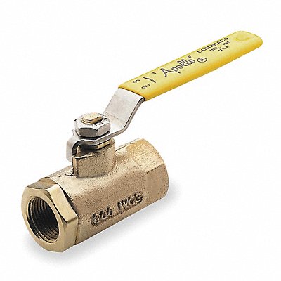 Bronze Ball Valve Inline FNPT 1/4 in