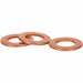 Bndd SealWshr Plain Copper M6 12x1mm 25