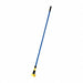 Wet Mop Handle 60 in L Blue