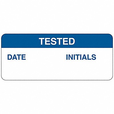 Inspection Label 1-1/2 in W PK364