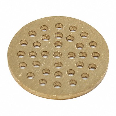 Perforated Brass Disc