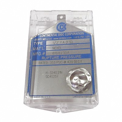 Rupture Disk Nickel