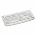 Keyboard. Antimicrobial. White