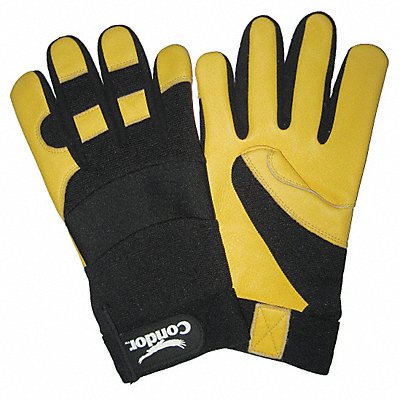 Mechanics Gloves Black/Yellow M PR