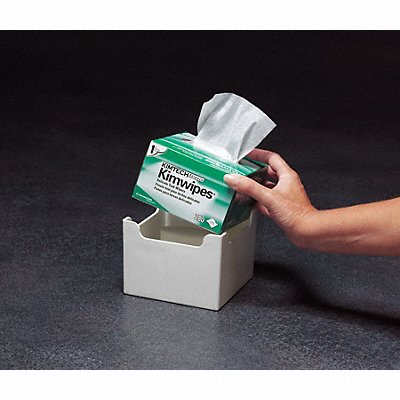 Dry Wipe Dispenser Manual White