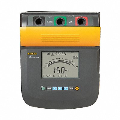 Megohmmeter 250 to 5000V DC LCD