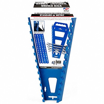 Blue Wrench Rack Polypropylene