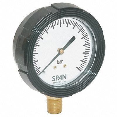 D7964 Pressure Gauge 0 to 4 Bar 2-1/2In 1/4In