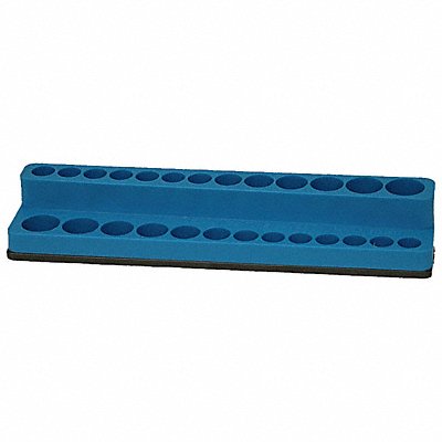 Socket Holder Blue Polypropylene