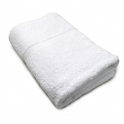 Bath Towel 27x50 In White PK12