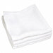 Wash Cloth 13x13 In White PK12