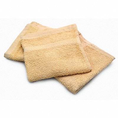 Wash Cloth 13x13 In Beige PK12